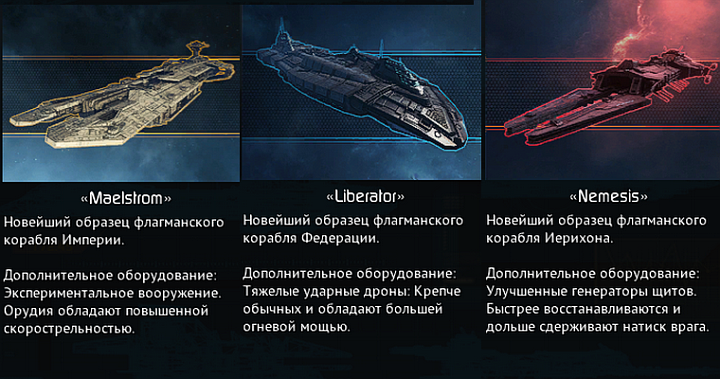 Дредноуты в Star Conflict
